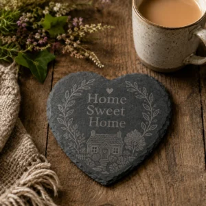 Customisable all shape Slates - Heart Shaped